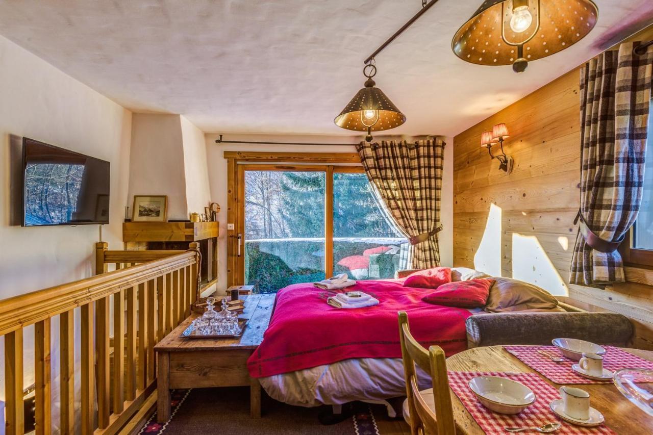 Appartement Des Epis - Welkeys Megeve Bagian luar foto