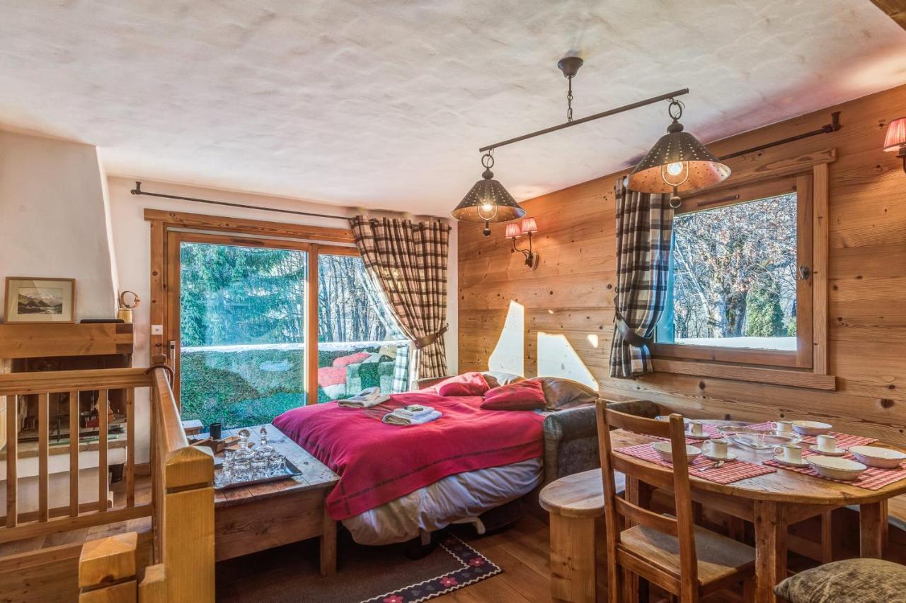 Appartement Des Epis - Welkeys Megeve Bagian luar foto