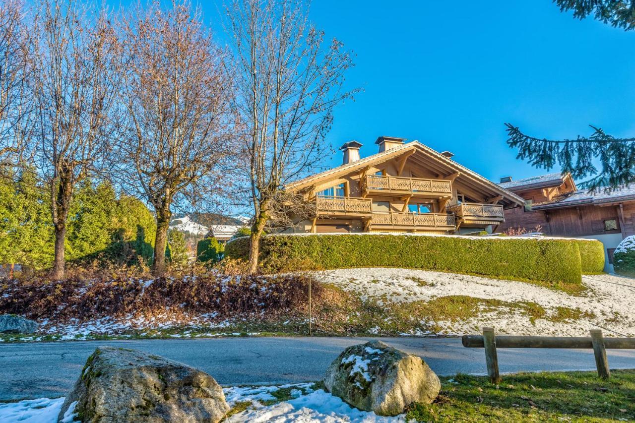 Appartement Des Epis - Welkeys Megeve Bagian luar foto